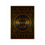 No Pain No Gain (Print Only) thumbnail