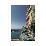 Cinque Terre Houses And Sea (Print Only) thumbnail