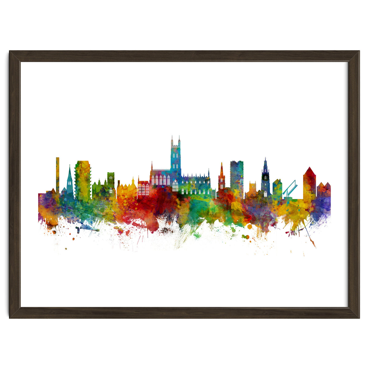 Gloucester England Skyline