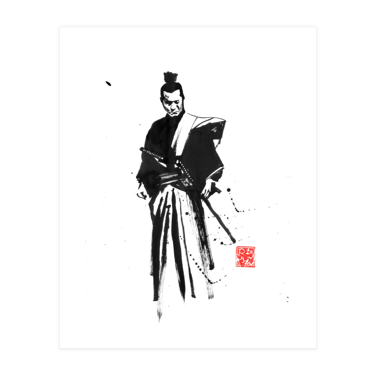 Samurai toshiro mifune (Print Only)
