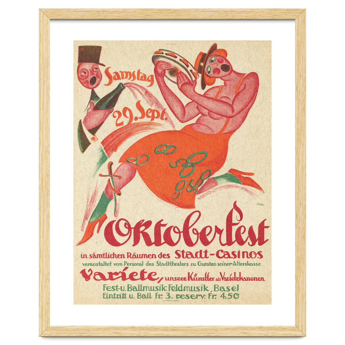 Oktoberfest 1923 Advertisement