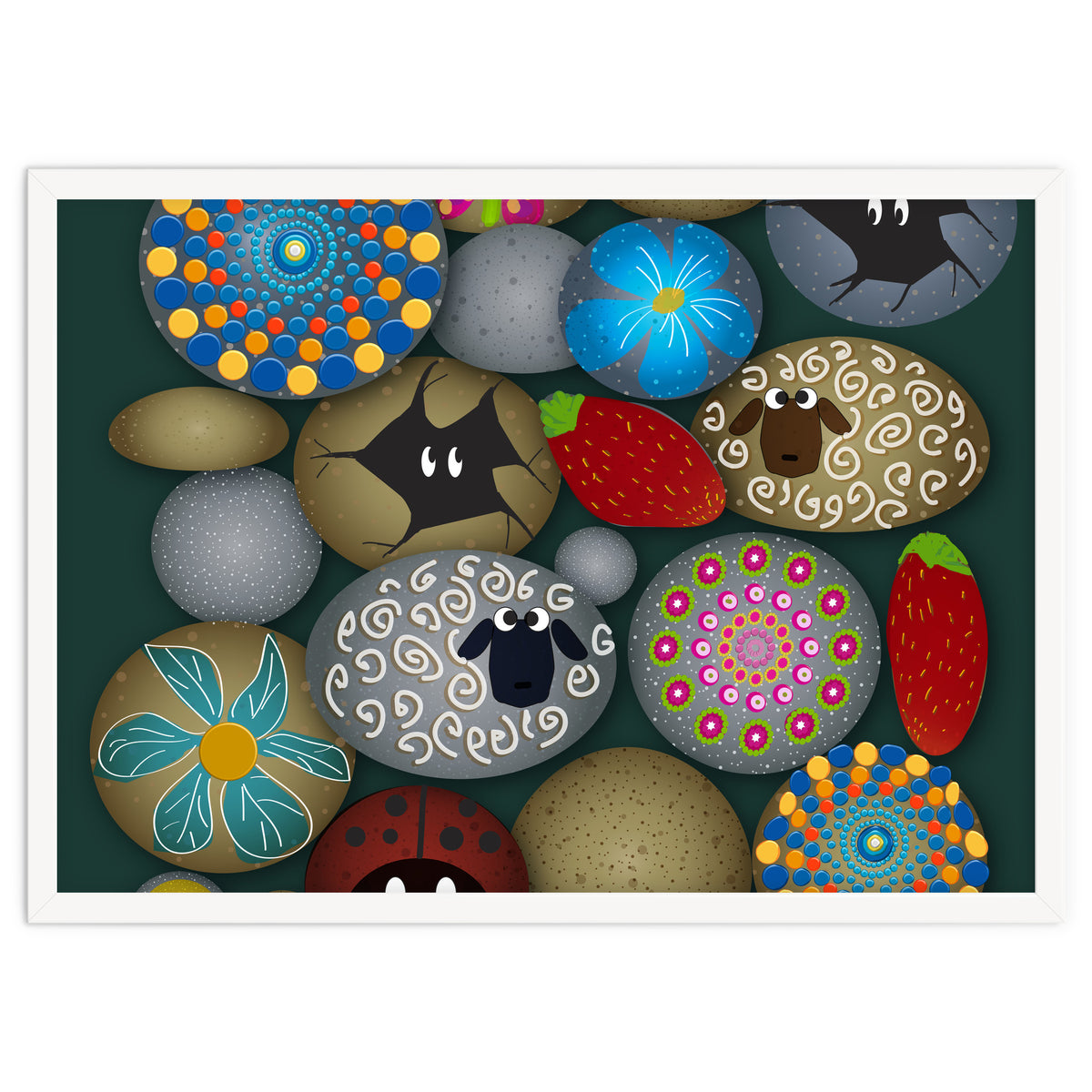 Painted Rocks