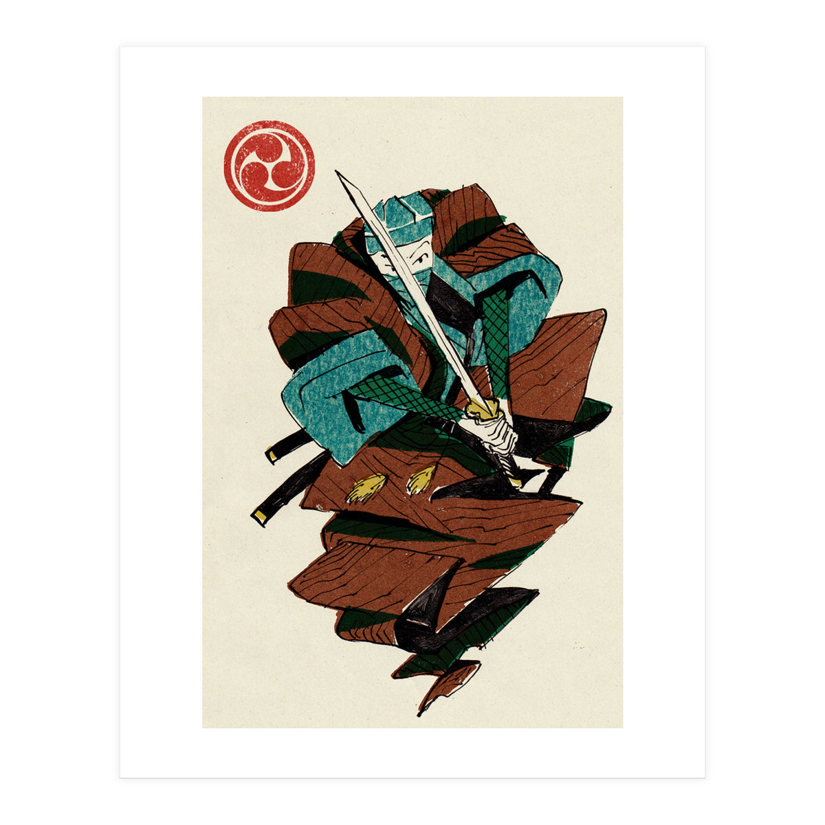 Slice & Dice - Ninja (Print Only)