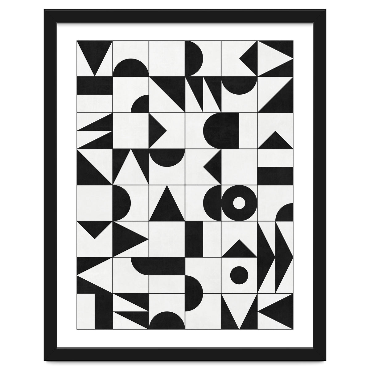 My Favorite Geometric Patterns No.10 - White