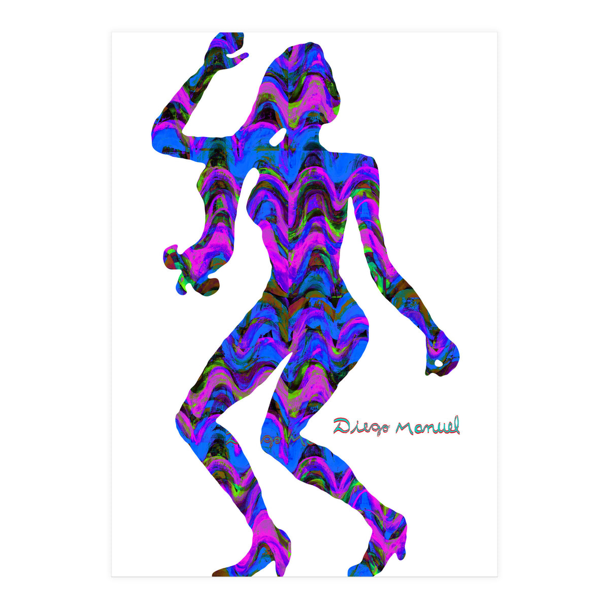 Dance Girl B 10 (Print Only)