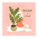 House Plant With A White Hair Girl (Print Only) thumbnail