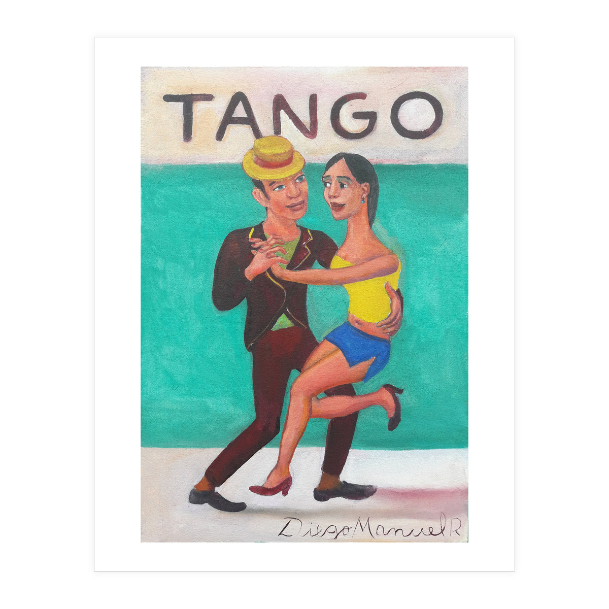 Tango Milonguero 4b (Print Only)
