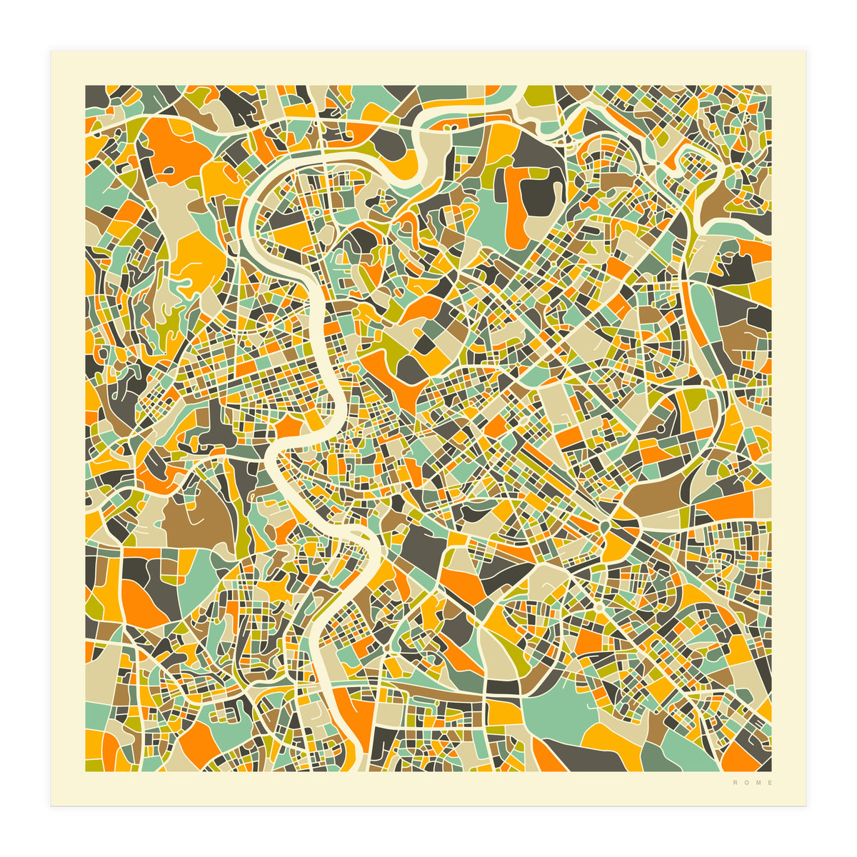 ROME MAP (Print Only)