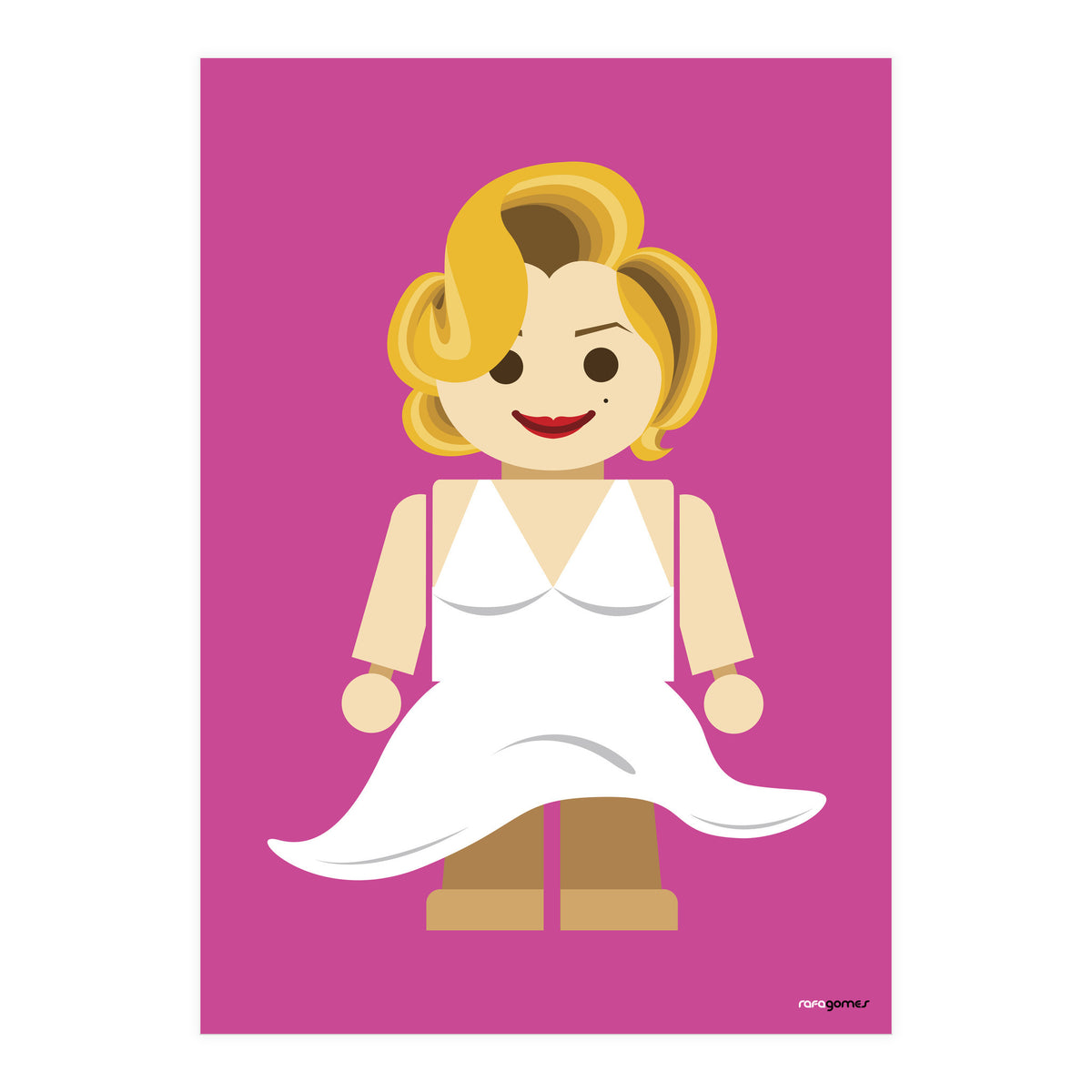 Marilyn Monroe Toy (Print Only)