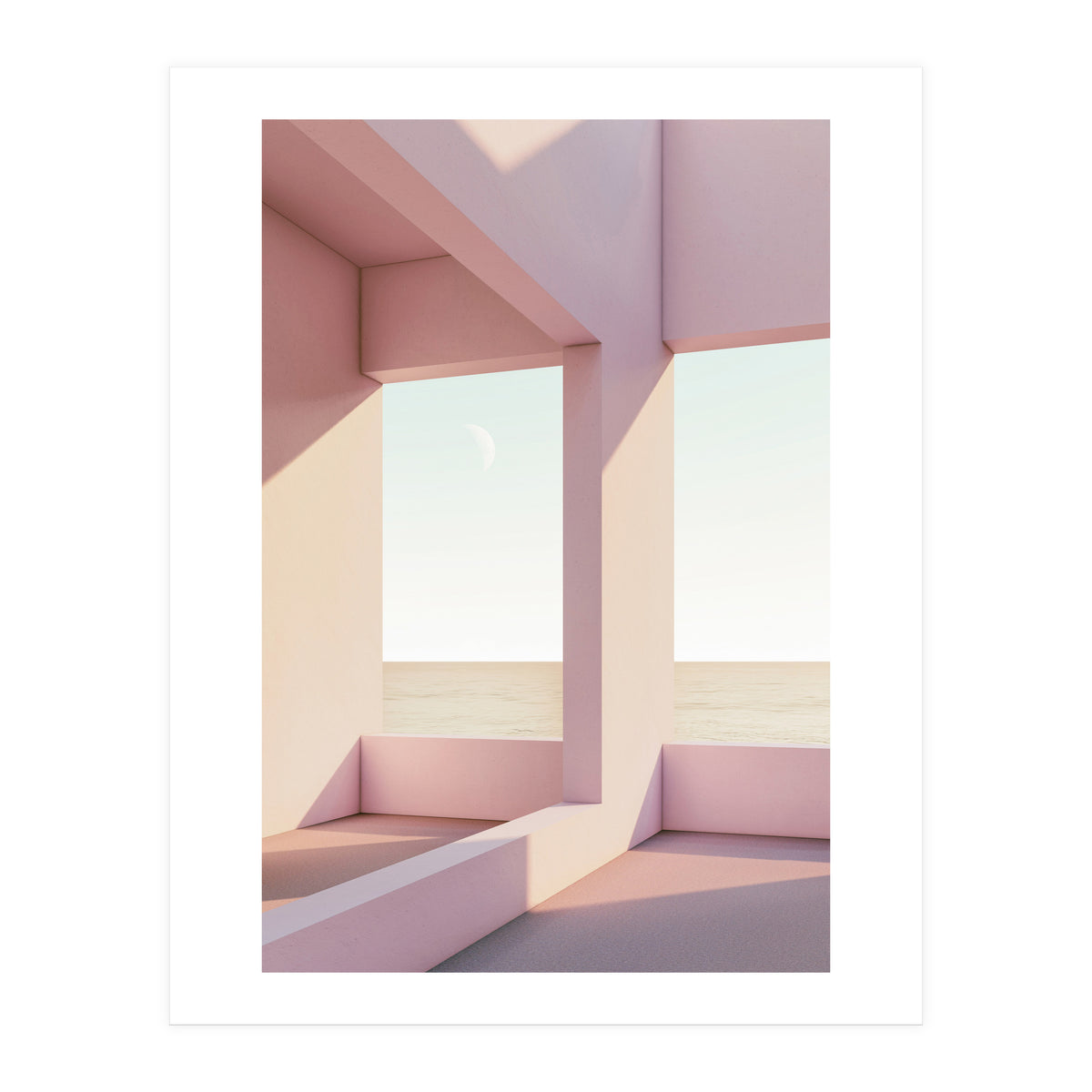 MOON IN THE WINDOW (Print Only)