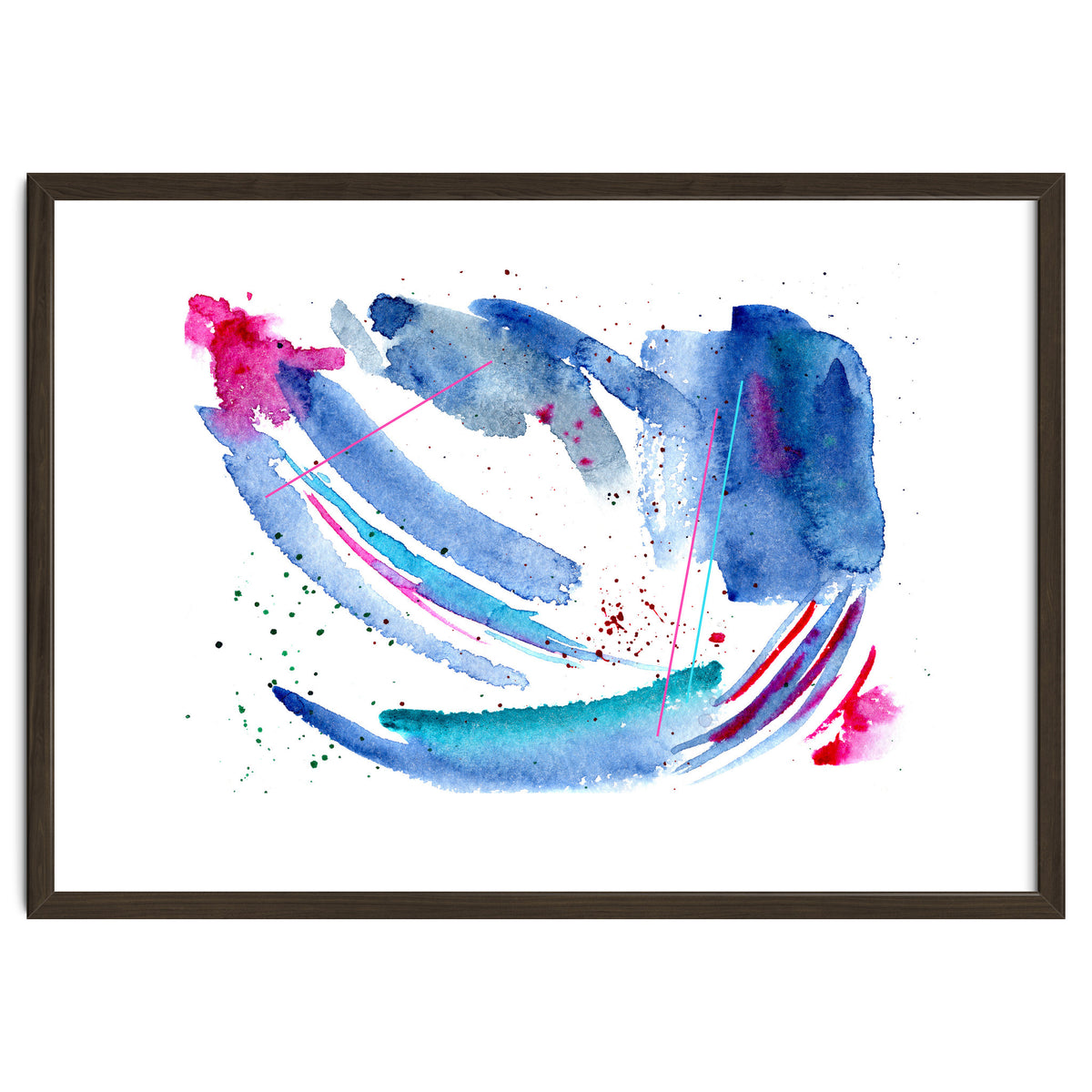 Happiness vibes || watercolor