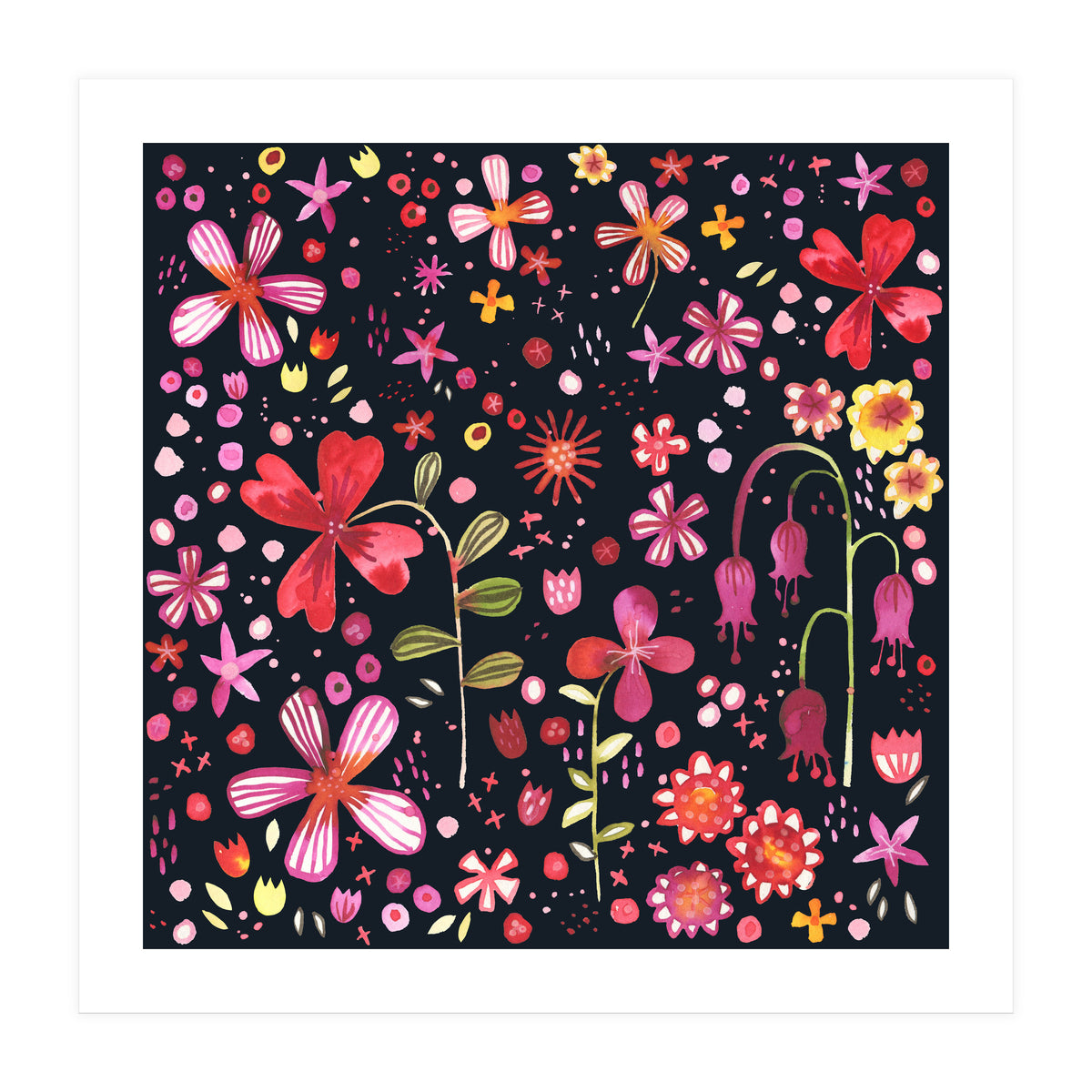 Overgrown Garden Dark (Print Only)