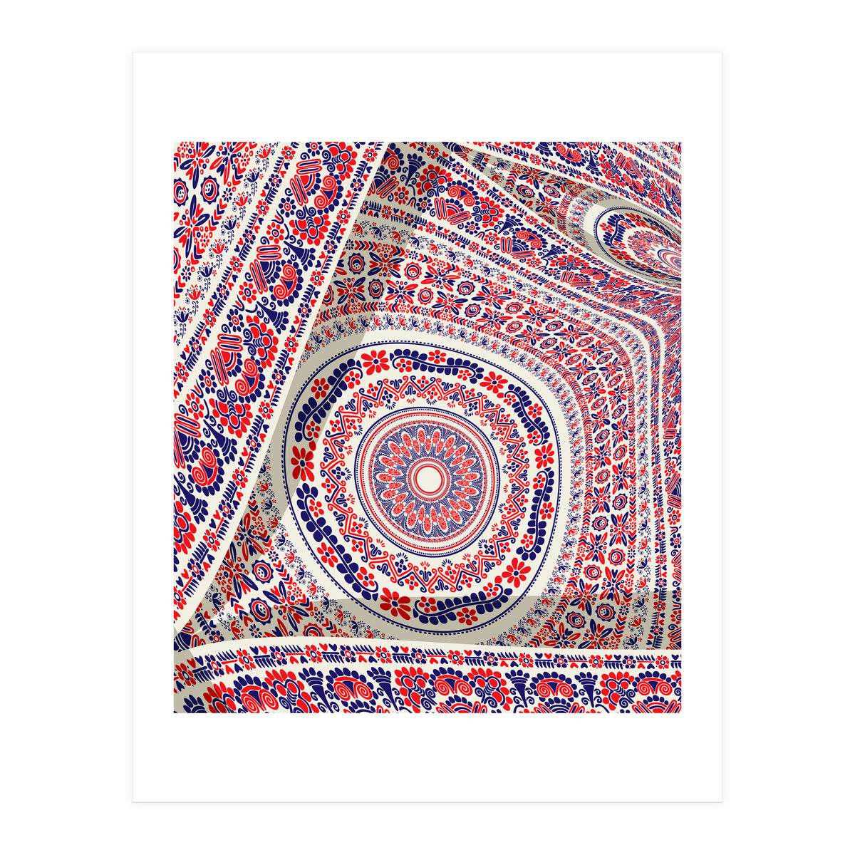 Romanian embroidery background 38 (Print Only)