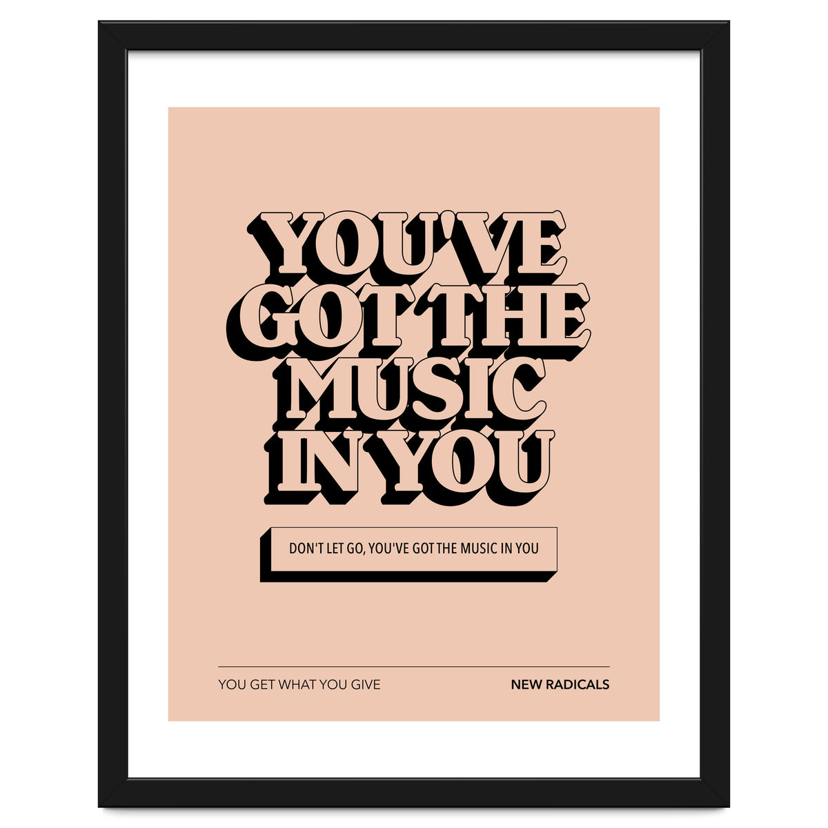 New Radicals - You Only Get What You Give