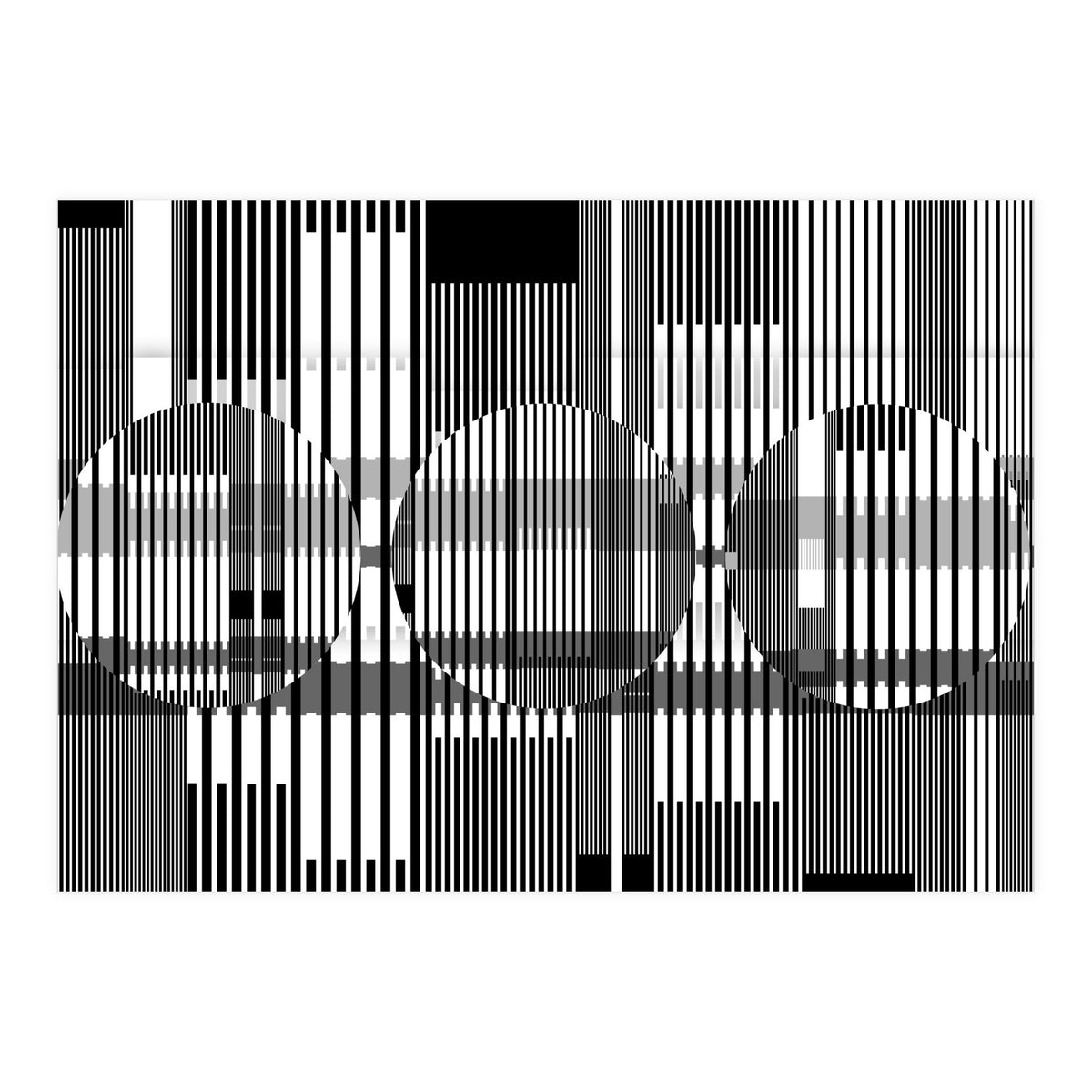 Glitch Global III Serie Urban Nature (Print Only)