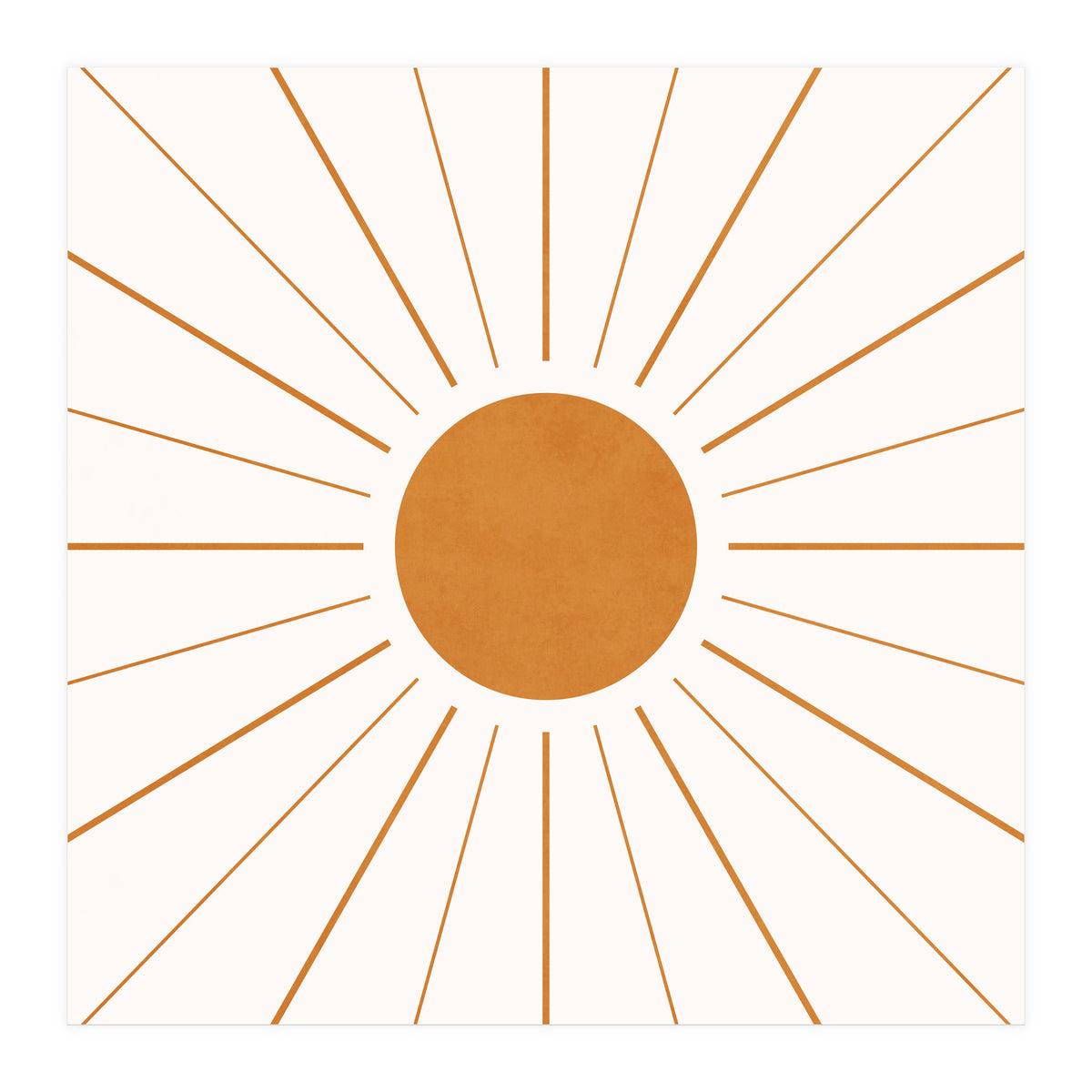 SUN IN LINES (Print Only)