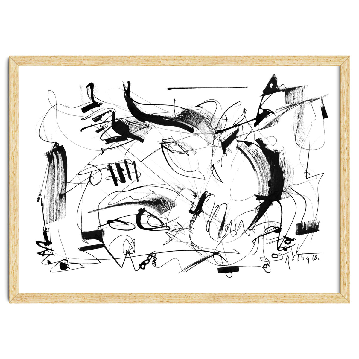 Crushed by a Bull - b&w