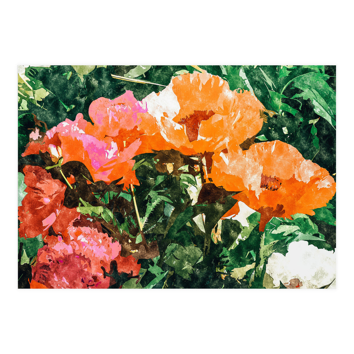 Blossoming Florals (Print Only)