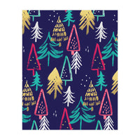 Christmas Pattern Trees (Print Only)