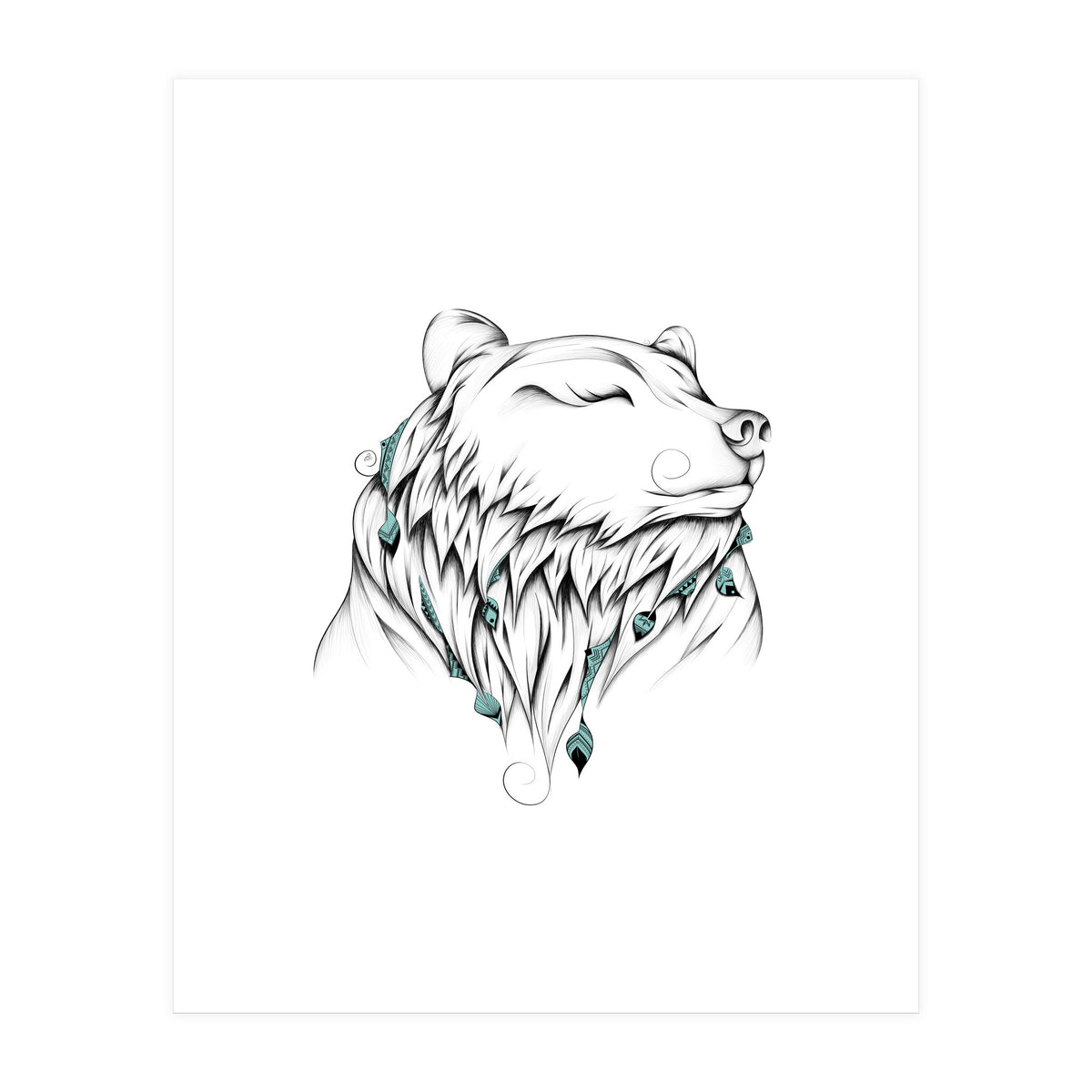 Poetic Bear (Print Only)