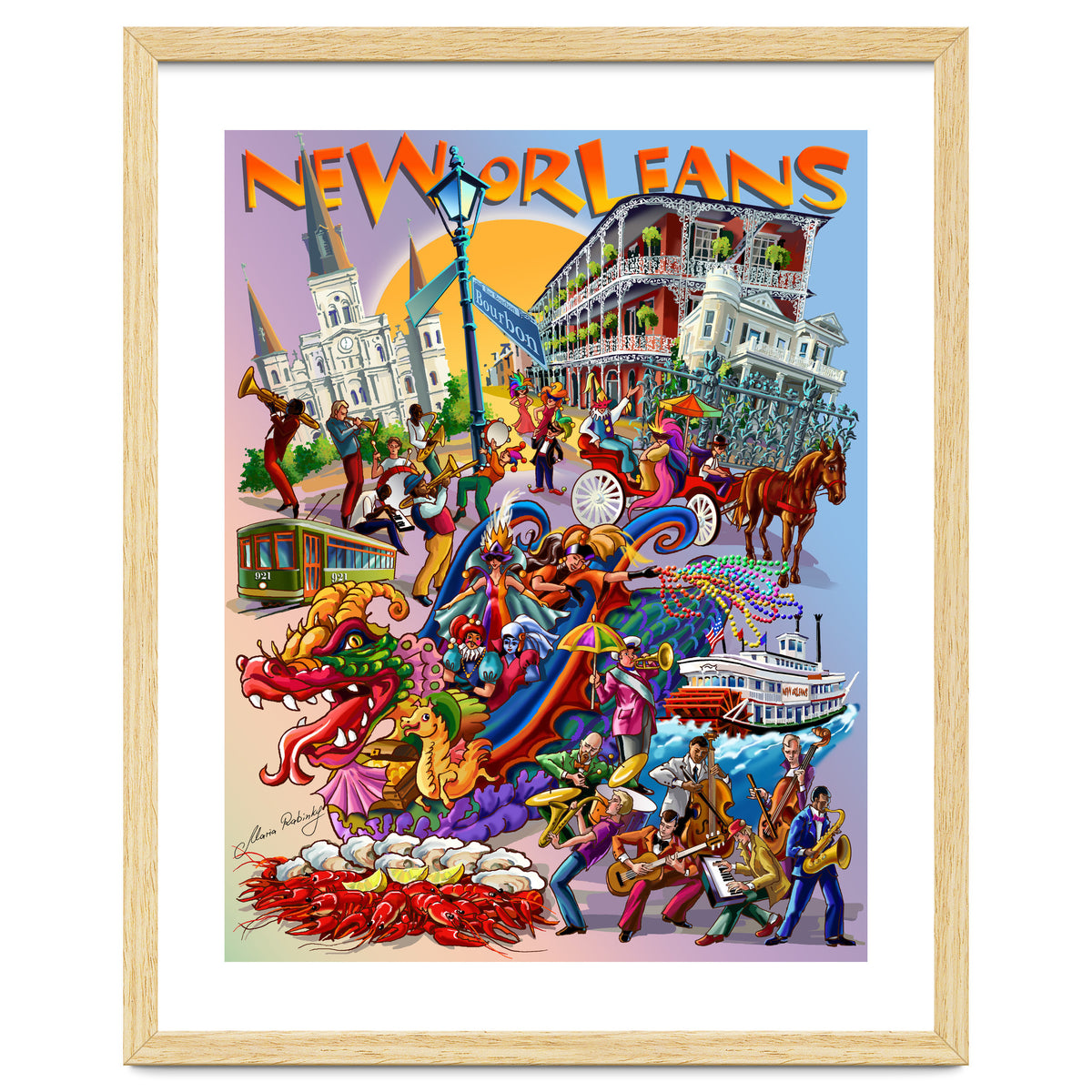 New Orleans Illustration