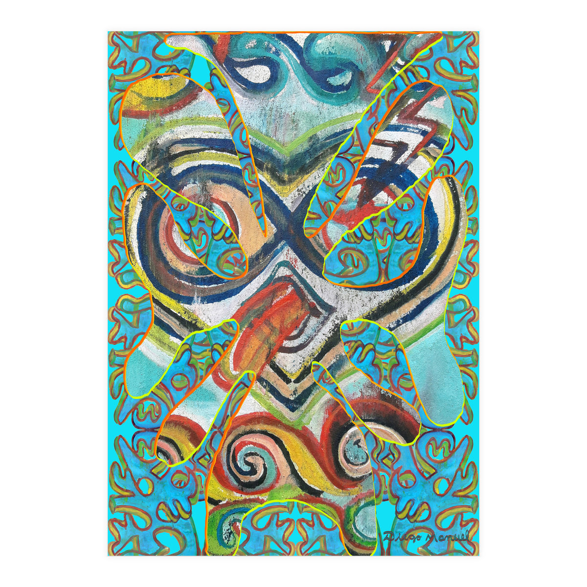 Pop Abstract 2023 Tapiz 23 (Print Only)