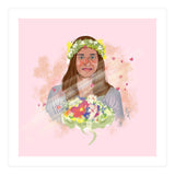 Girl In Wreath 3 (Print Only) thumbnail
