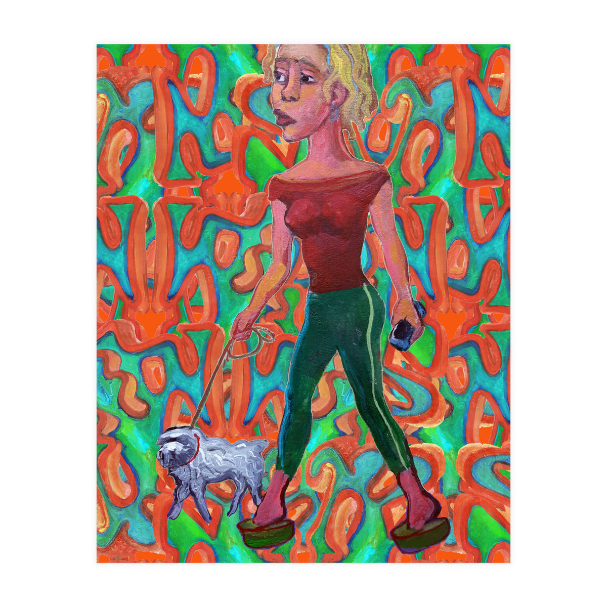 La Chica De Al Lado (Print Only)