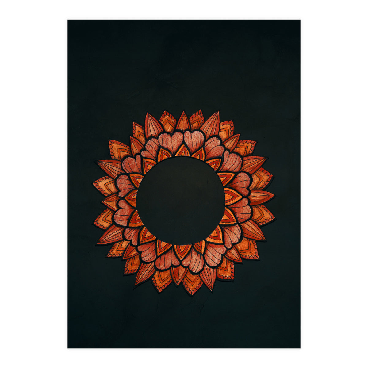 Fire Mandala (Print Only)