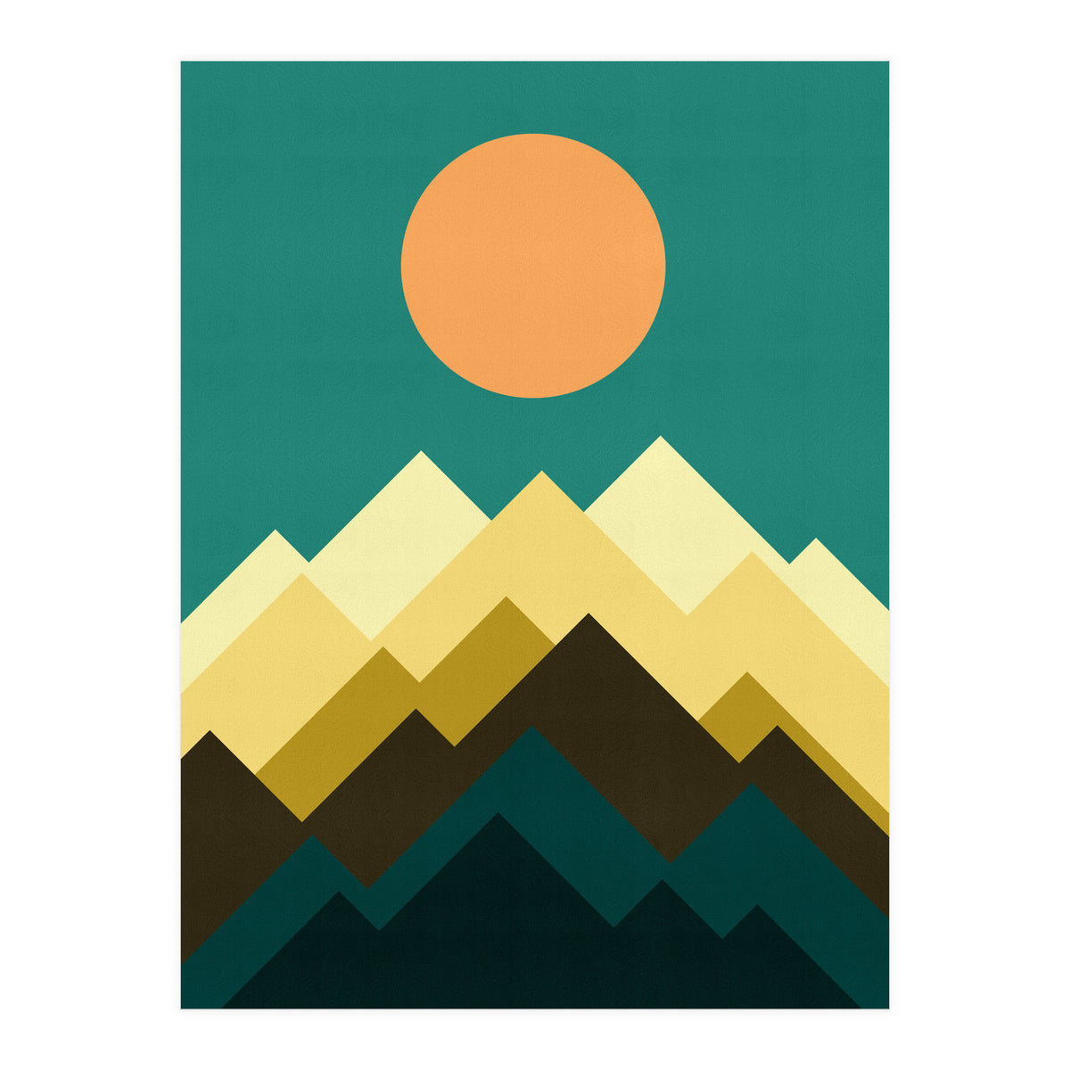 Geometric landscape IV (Print Only)