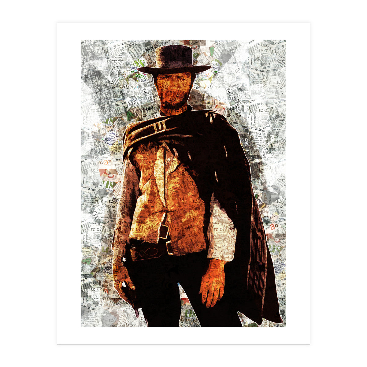 Clint Eastwood (Print Only)
