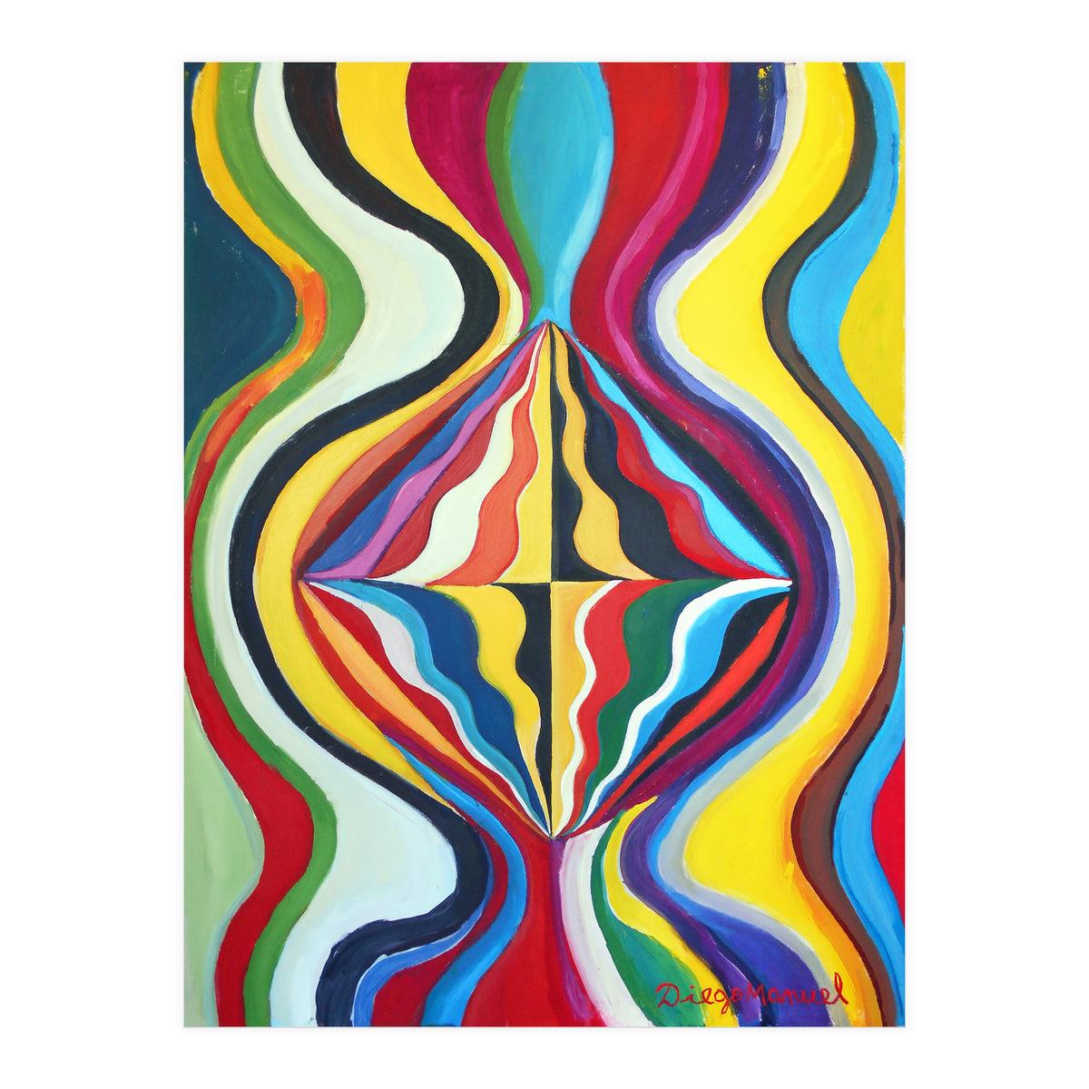 Graffiti Con Rombo 2 (Print Only)