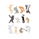 Dancing Cats (Print Only) thumbnail
