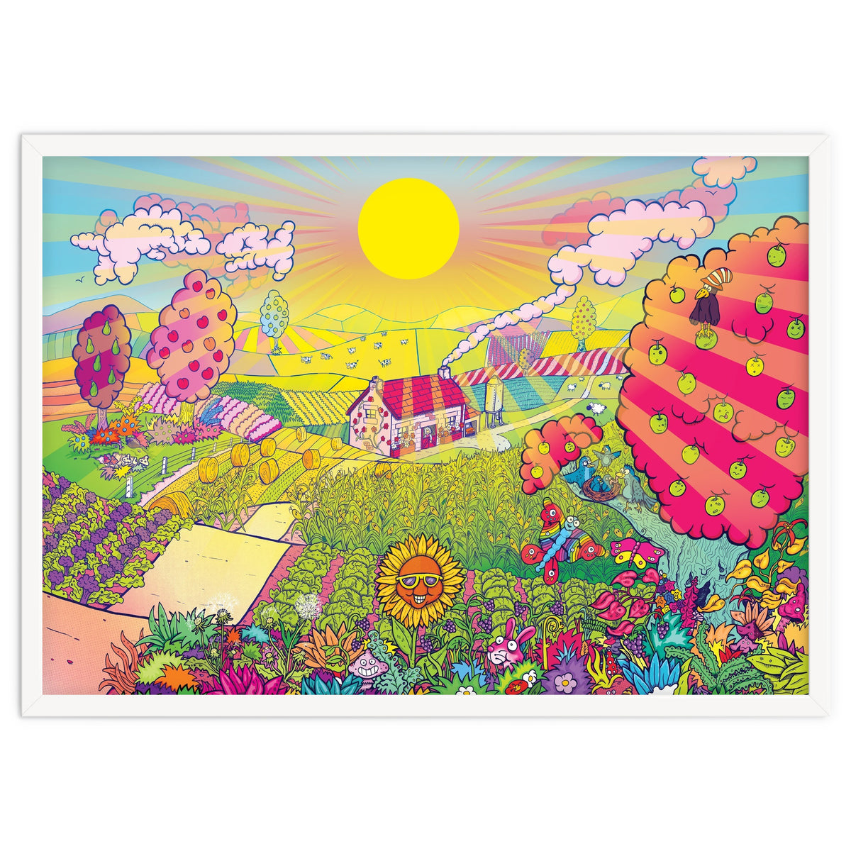 Reap A Harvest Barrel Aged Fruit Farmhouse Saison - Abbeydale x Siren Craft Brew