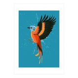 Tropical flying bird (Print Only) thumbnail