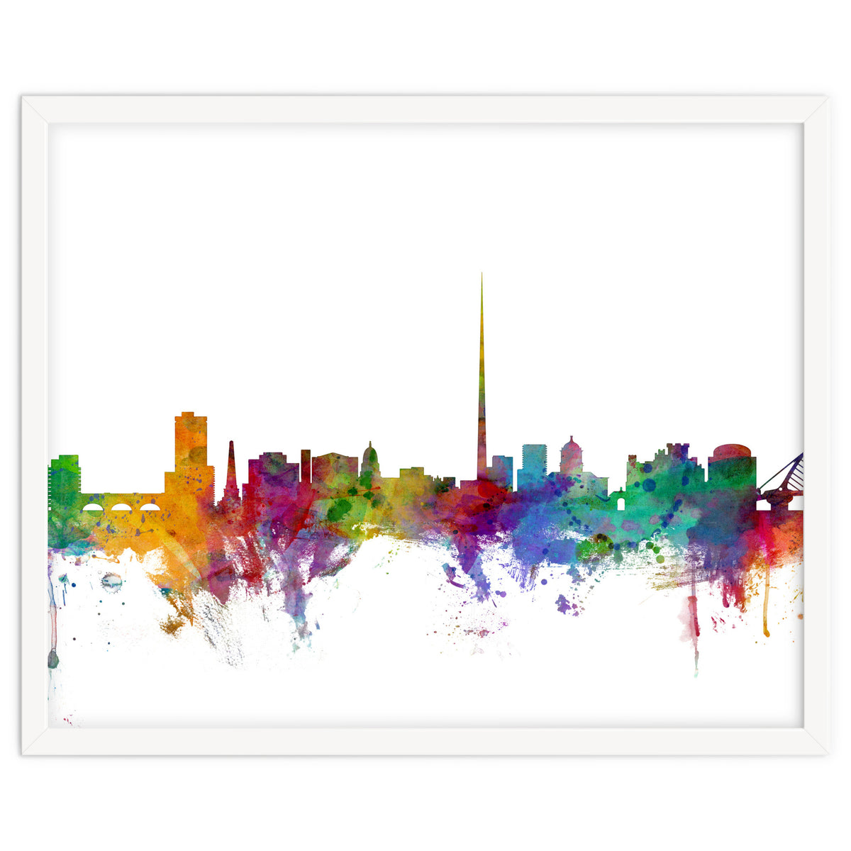 Dublin Ireland Skyline