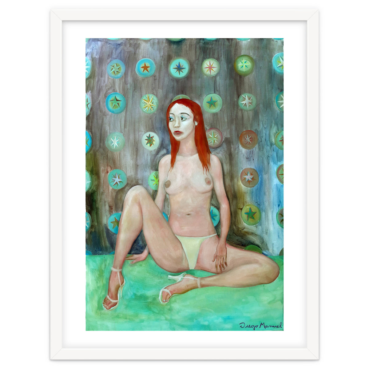 Retrato Con Estrellas