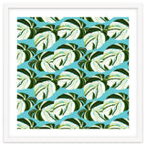 Summer Variegated Monstera | Rainforest Jungle botanical Plants Illustration | Boho Tropical Nature thumbnail