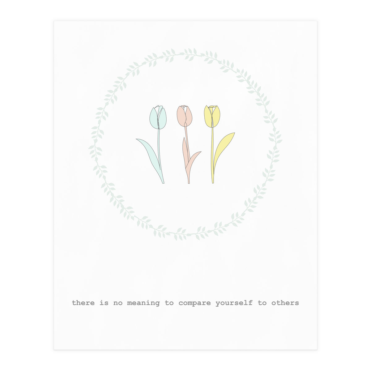 Tulip Flowers   (Print Only)