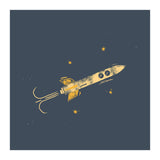 Rocket & Stars (Print Only) thumbnail