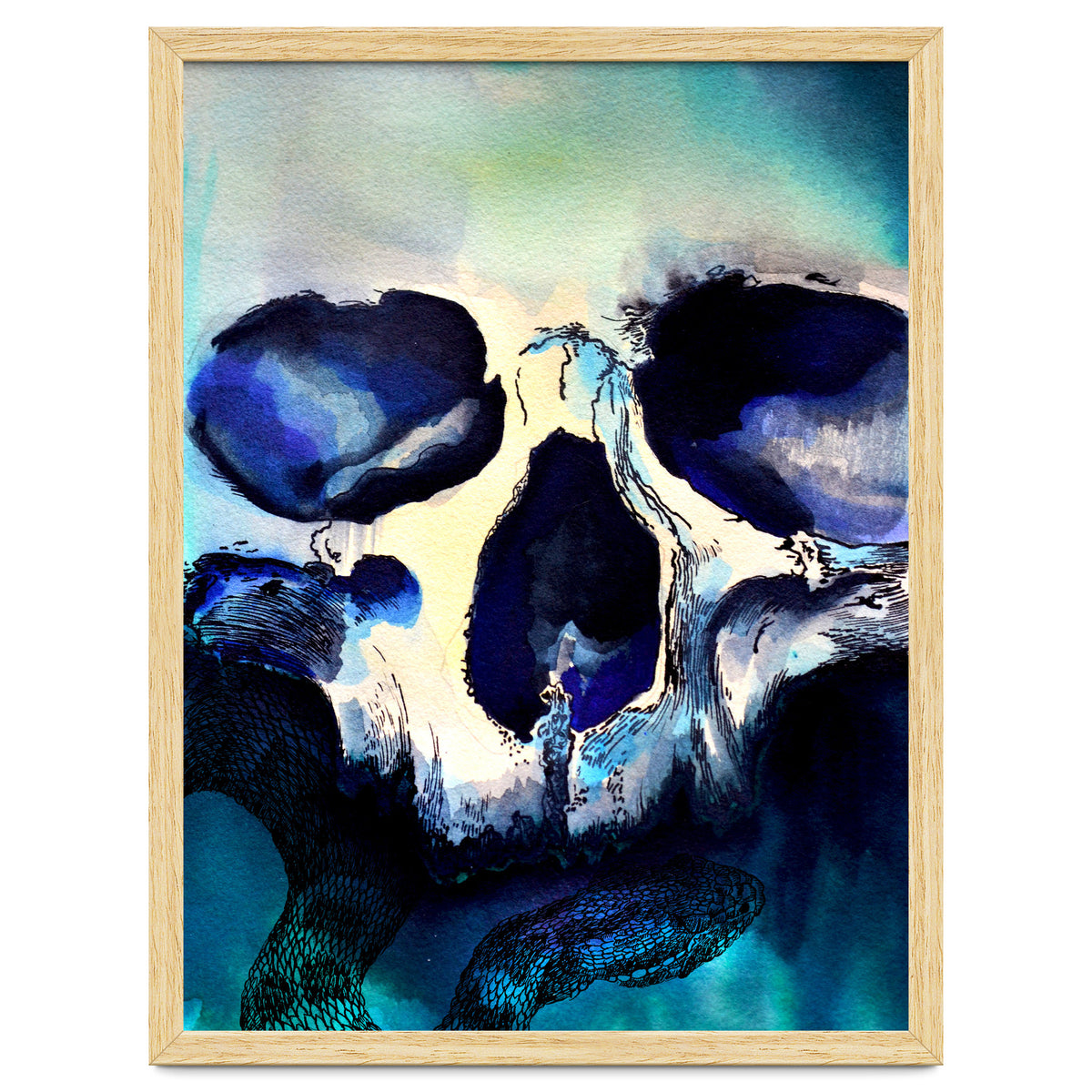 Blue Skull