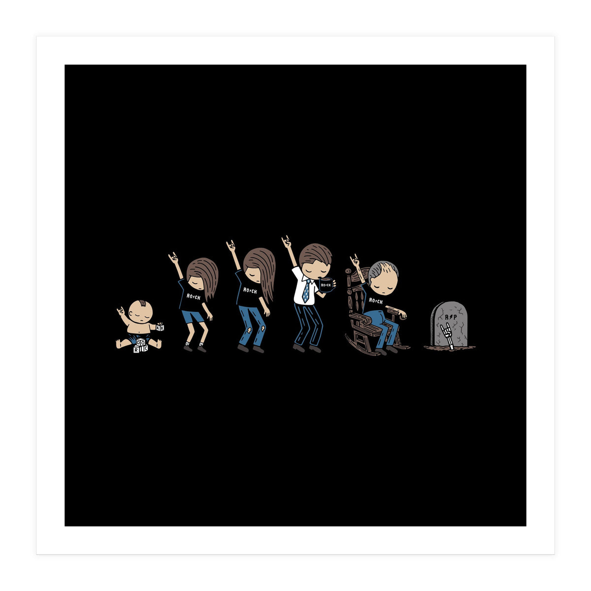 Rock Of Stages (Print Only)