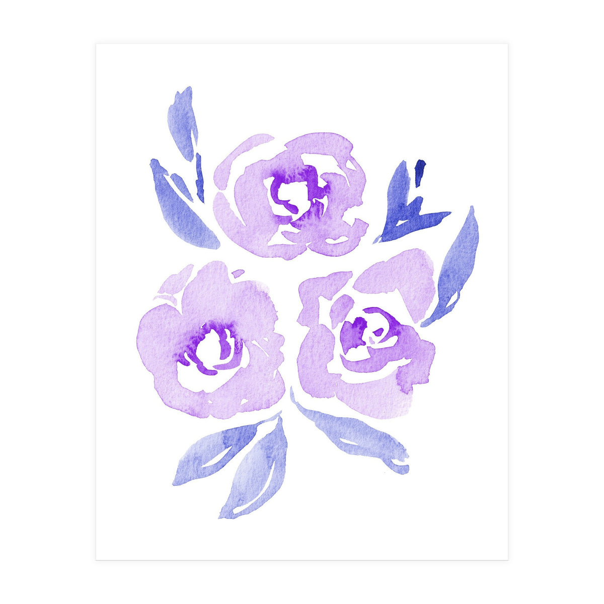 Wild Roses | Purple Mist (Print Only)