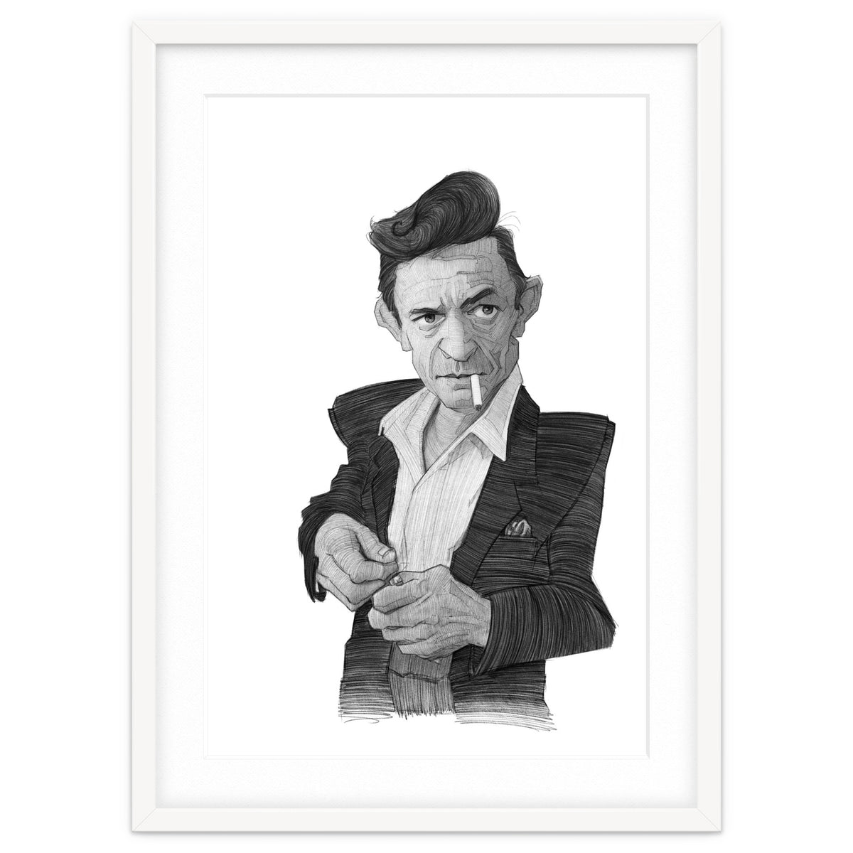 Johnny Cash Portrait