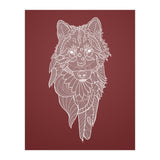 Lace Wolf (Print Only) thumbnail