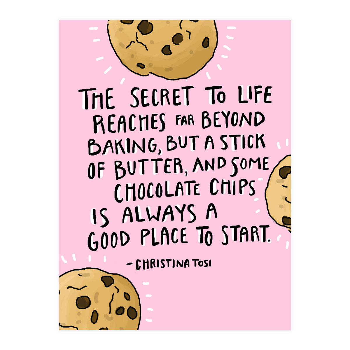 Christina Tosi Art Print  (Print Only)