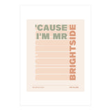 The Killers - Mr Brightside (Print Only) thumbnail