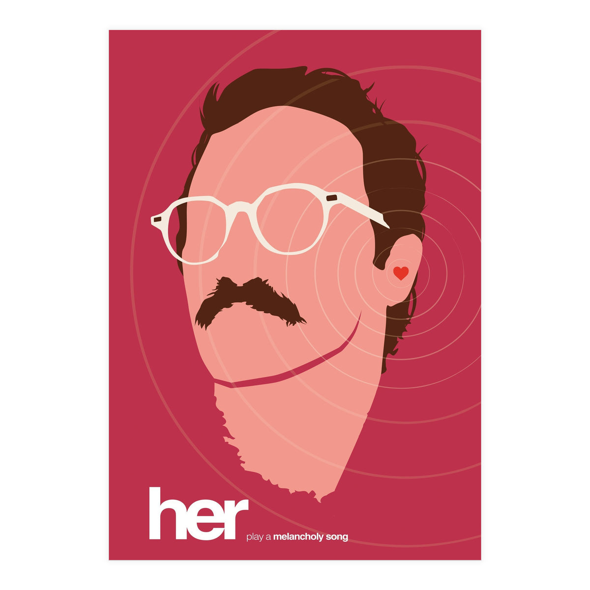 Her movie poster (Print Only)