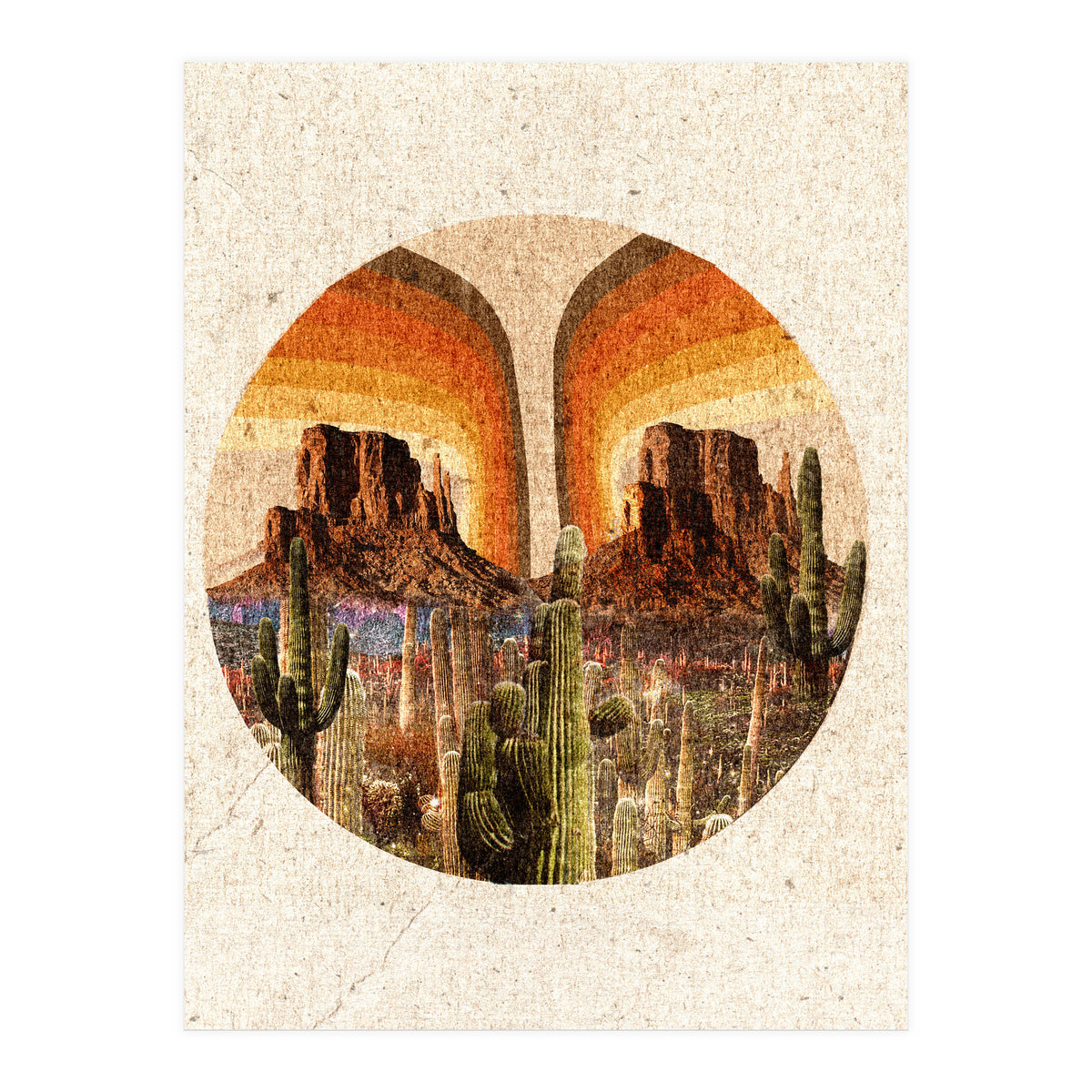 Desert Sunrise (Print Only)