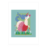 Unicorn Ballerina (Print Only) thumbnail